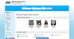 Desktop Screenshot of moriartyhighschoolalumni.org